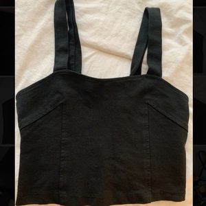 Cute Black Crop Top✨